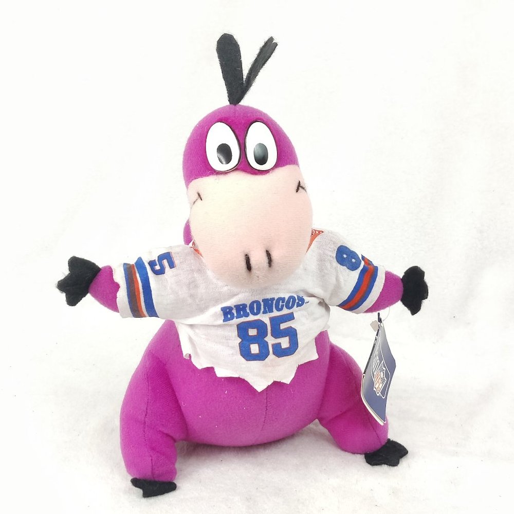 flintstones hanna barbera nfl plush 10" Denver broncos